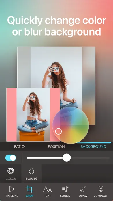 Crop Video Square Editor スクリーンショット