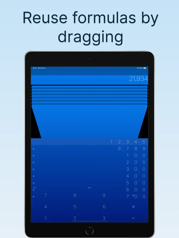 تصاویر Calc - Voice Calculator iPad 