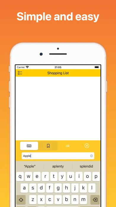 Just Tap Shopping List应用截图