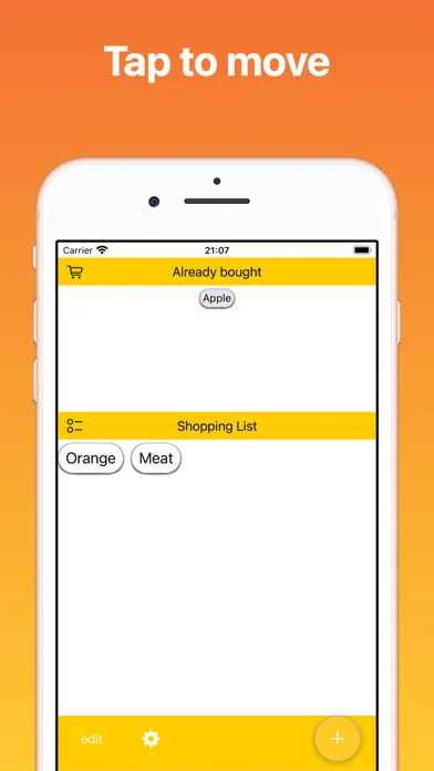 Just Tap Shopping List应用截图