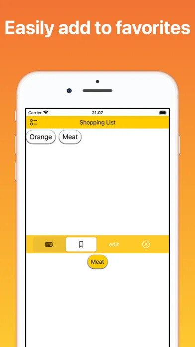 Just Tap Shopping List应用截图