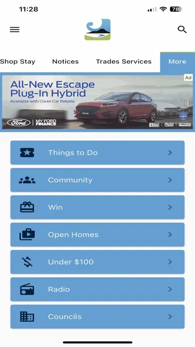 The Eastern Bay App Screenshots