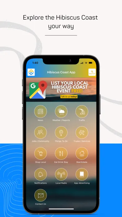 The Hibiscus Coast App Screenshots