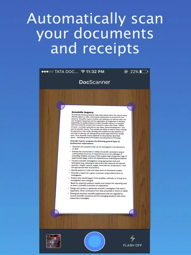 Скриншоты DocScanner Pro : PDF Document Scanner & OCR iPad 