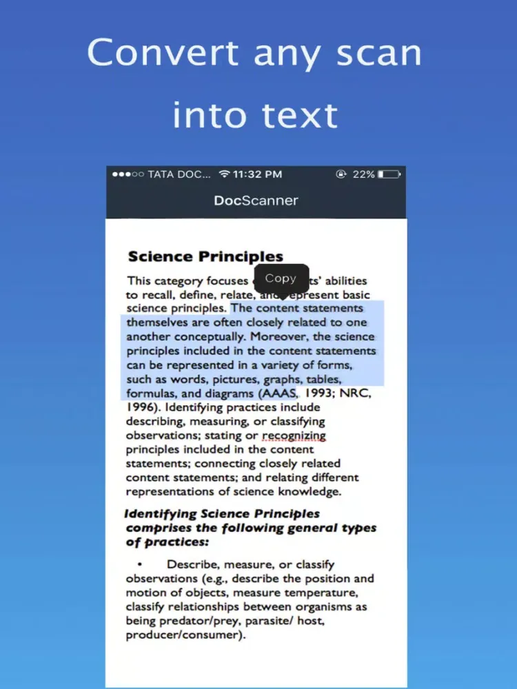 Скриншоты DocScanner Pro : PDF Document Scanner & OCR iPad 