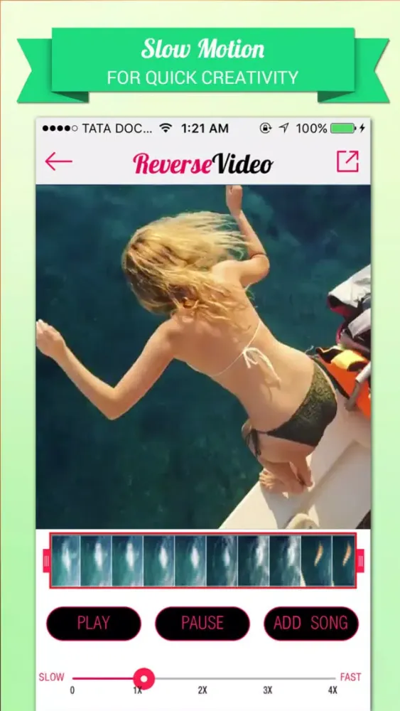 Скриншоты Reverse Video Editor Pro-Rewind,Cutter & Add Music