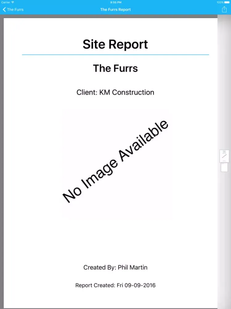 Snagger - Fault Report iPad 应用截图