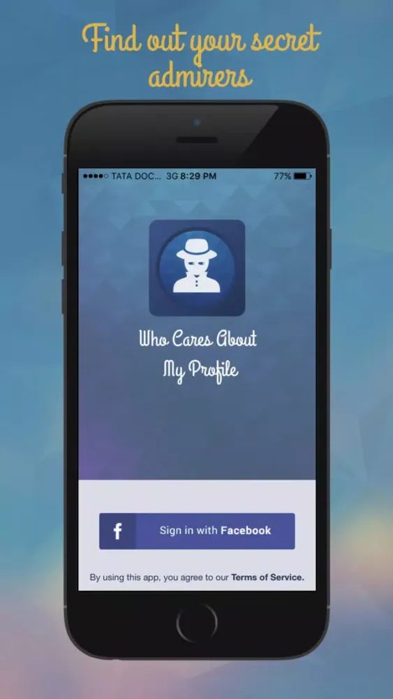 Who Cares Profile-Facebook Pro スクリーンショット