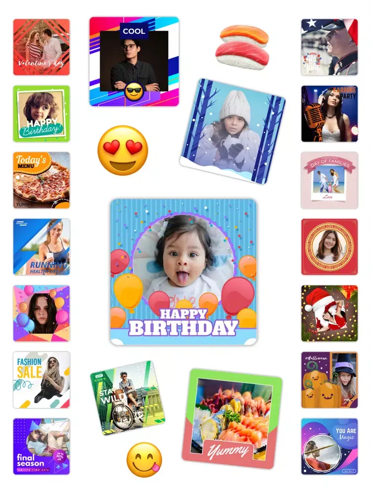 Easy Post - Photo Maker Editor iPad  سکرین شاٹس
