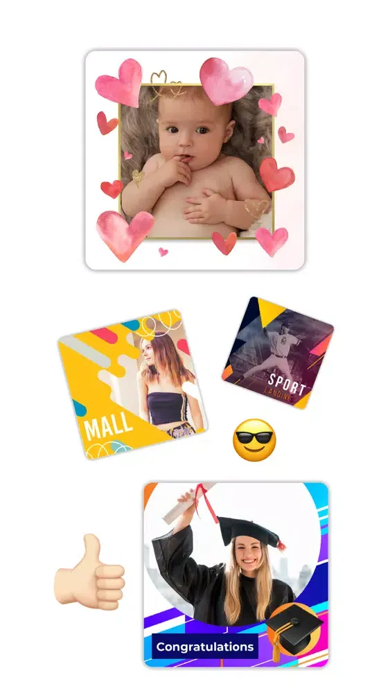Easy Post - Photo Maker Editor سکرین شاٹس