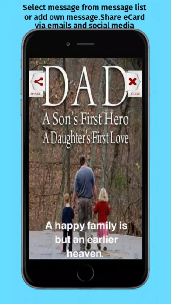 Tangkapan layar Best Family eCards - Design and Send Family Greeting Cards