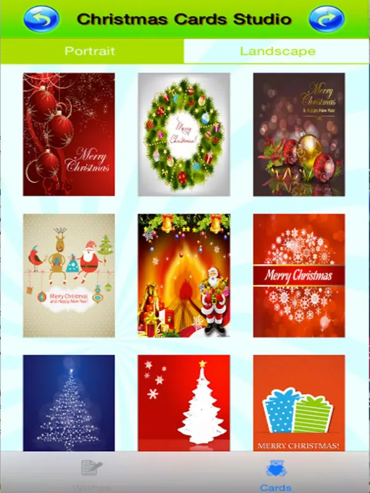 صور Merry Christmas eCards - Design and Send Merry Christmas Greeting Cards iPad 