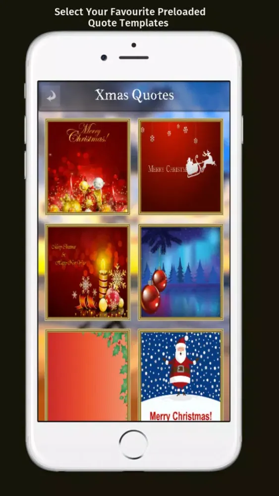 Christmas Photo Quotes Builder سکرین شاٹس