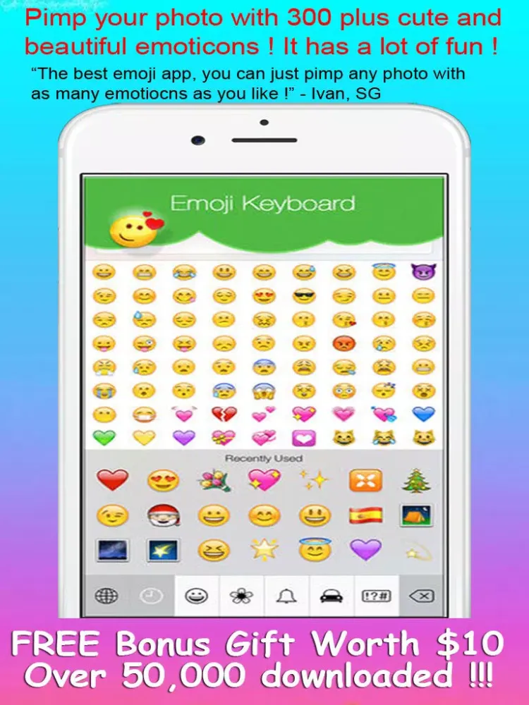 Pimp Your Photo With Emoji - Make Up Photo with Emoticons (Pro Version) iPad  스크린샷
