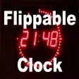 Flippable Clock.Digital Clock