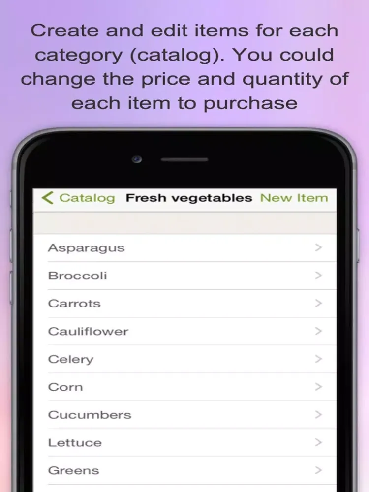 Free Shopping List.Free Grocery List iPad  Screenshots