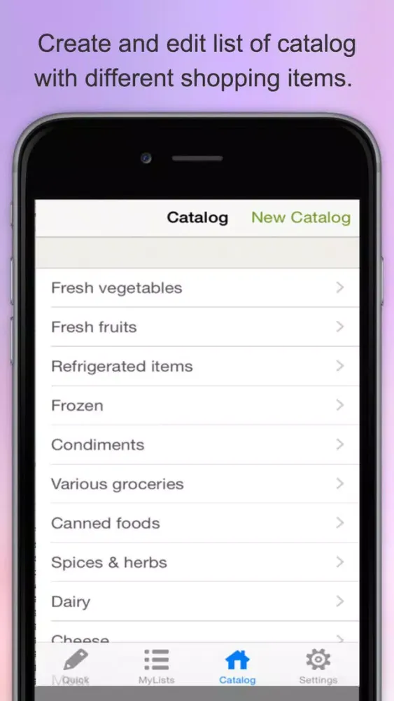 Free Shopping List.Free Grocery List Screenshots