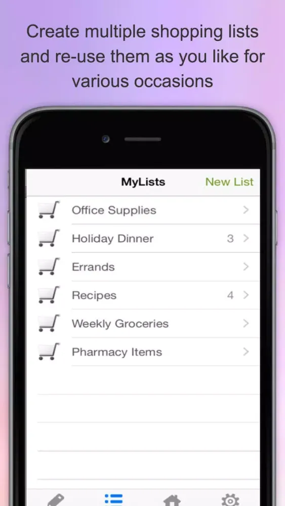 Free Shopping List.Free Grocery List Screenshots