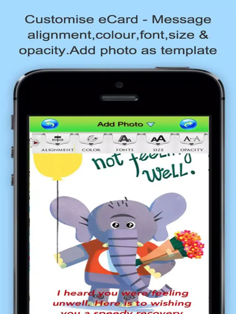 Best Get Well Soon eCards.Get Well Soon Greeting Cards iPad 应用截图