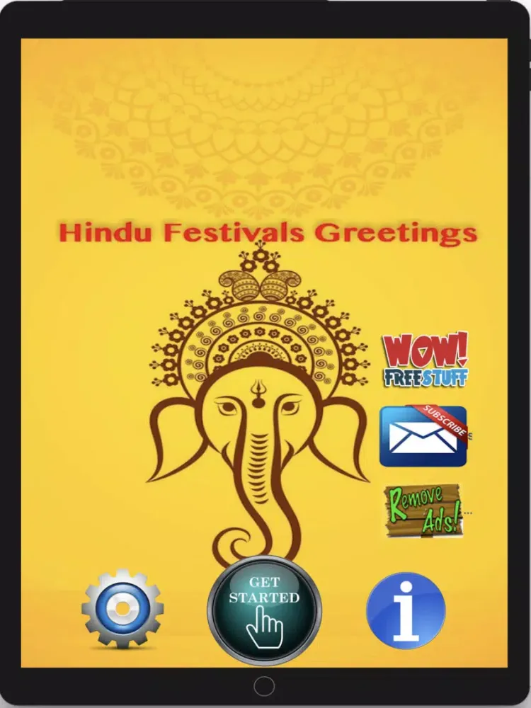 تصاویر Hindu Festivals Greeting Cards iPad 