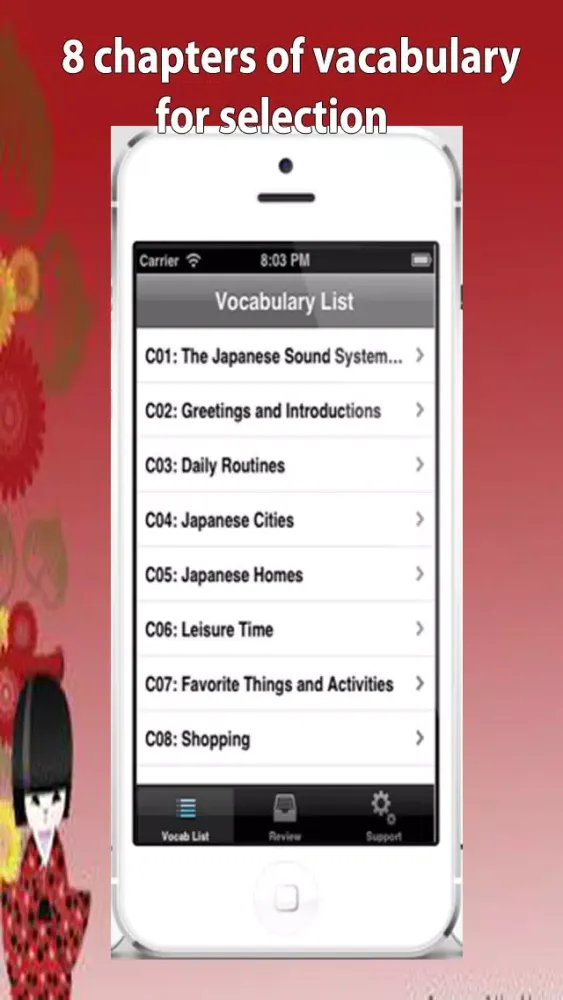 Learning Japanese Vocabulary. Great Lessons for Learning Japanese Vocabulary Ekran Görüntüleri