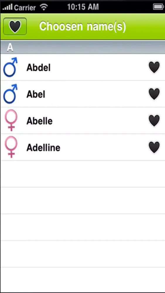 Name Your Baby.Favorite Baby Names Screenshots