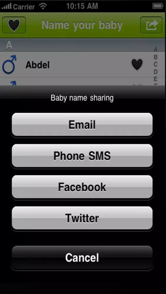 Name Your Baby.Favorite Baby Names Screenshots
