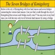 Seven Bridges Game - 6 game set with 96 levels !