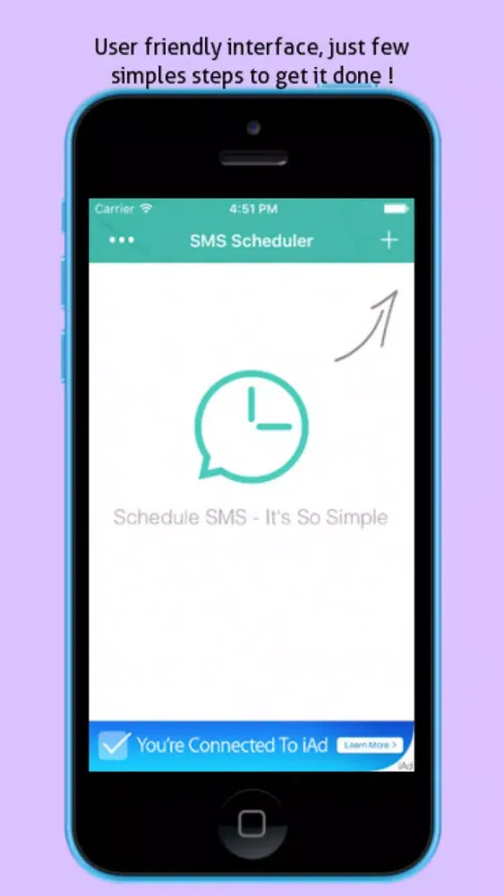 Capturas de tela do SMS Scheduler - SMS Blaster
