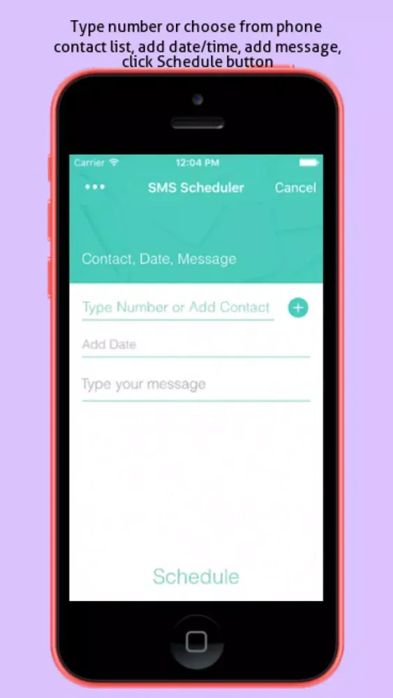 Capturas de tela do SMS Scheduler - SMS Blaster