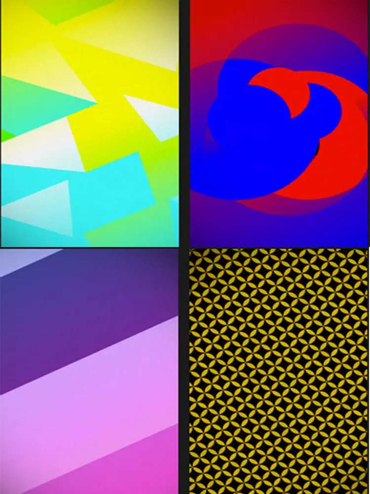 Swipe Wallpapers. Swipe to create unlimited wallpaper patterns iPad Screenshots