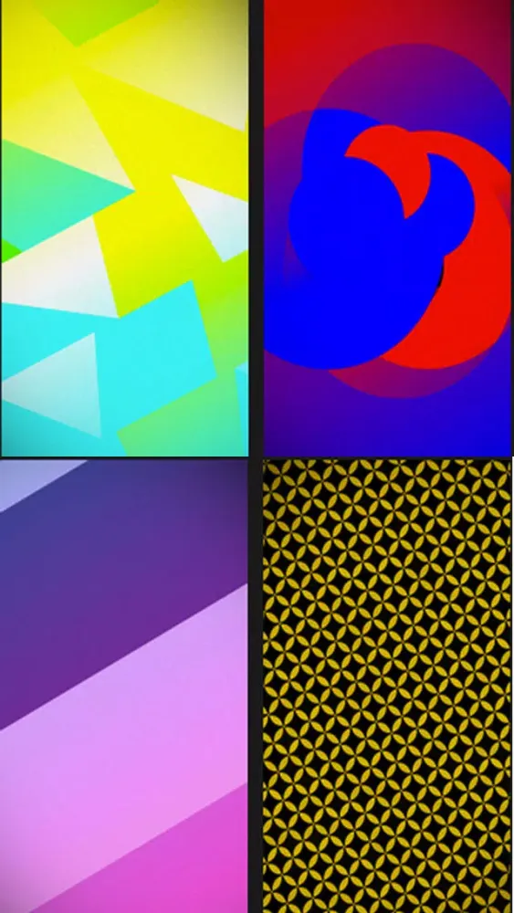 Swipe Wallpapers. Swipe to create unlimited wallpaper patterns Screenshots