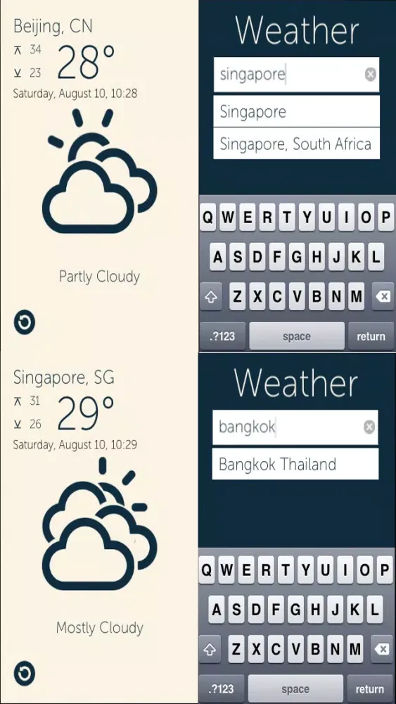 Weather Report.Get latest weather condition from any places in the world应用截图