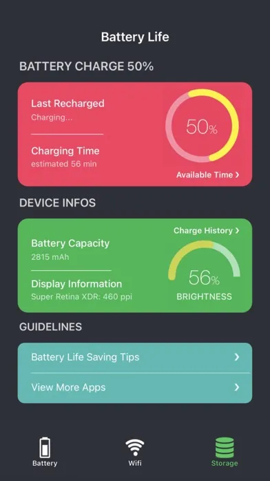 Battery Life checker Screenshots