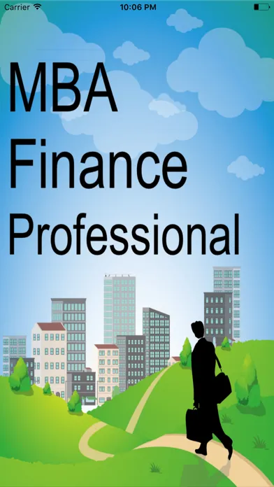 Tangkapan skrin MBA Finance