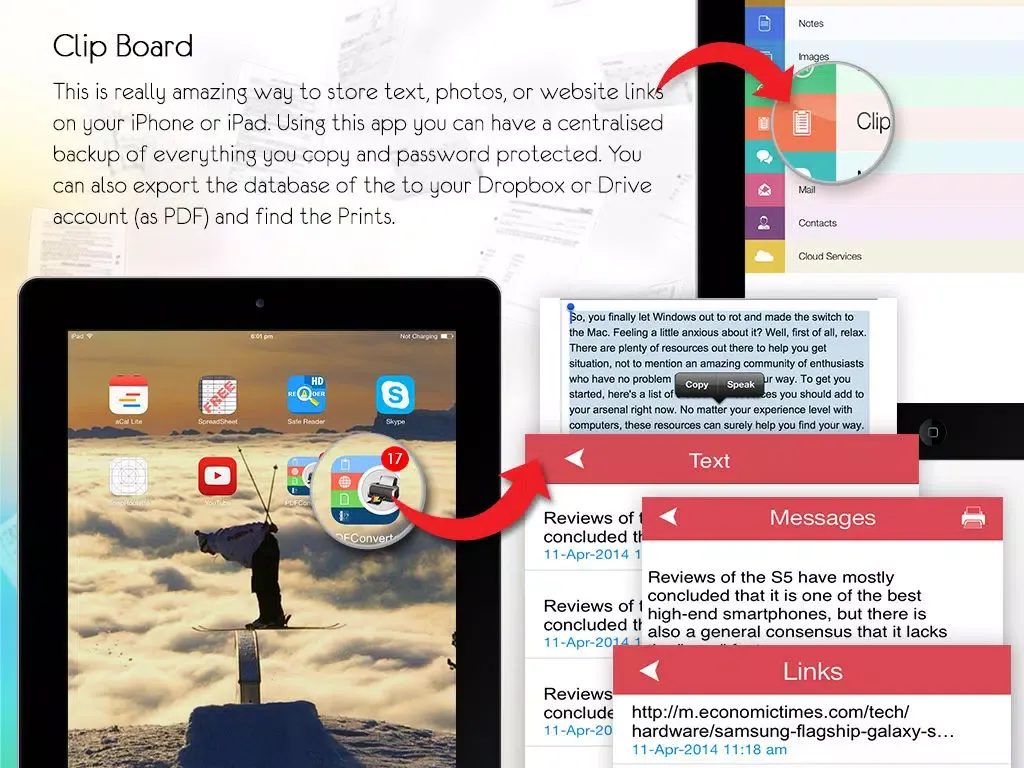Скриншоты Printer For MSOffice Documents Lite iPad 