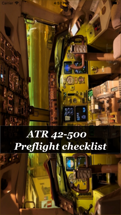 Preflight checklist ATR 42-500应用截图