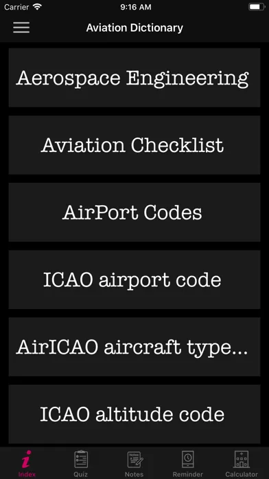 ADP- Aviation Dictionary Prem Ekran Görüntüleri