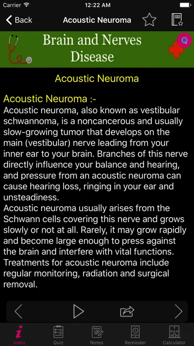 Capturas de pantalla de Brain and Nerves Disease