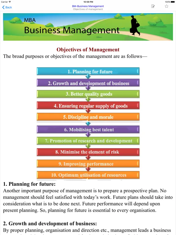 MBA Business Management iPad  স্ক্রিনশট