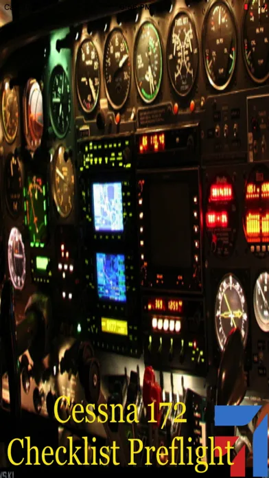 Zrzuty ekranu Cessna 172 Checklist Preflight