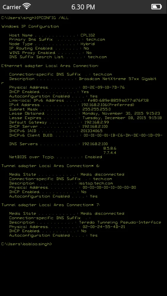 CMD Line - MS DOS, CMD, Shell ,SSH, WINDOWS, TERMINAL, CONSOLE, SERVER AUDITOR Ekran Görüntüleri