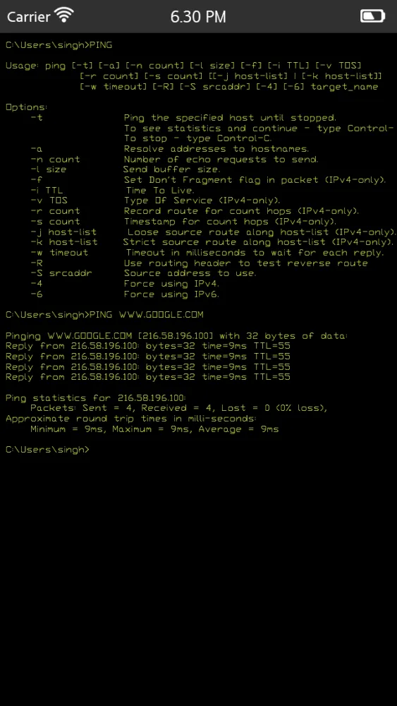CMD Line - MS DOS, CMD, Shell ,SSH, WINDOWS, TERMINAL, CONSOLE, SERVER AUDITOR Ekran Görüntüleri