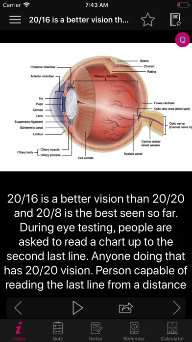 Human Eye Anatomy Fact,Quiz 2k Screenshots