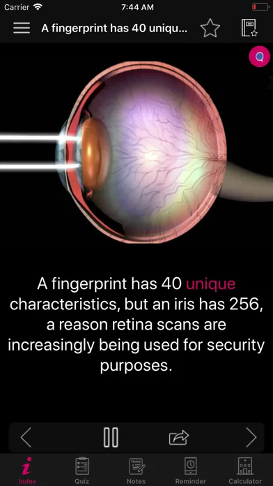 Human Eye Anatomy Fact,Quiz 2k Screenshots