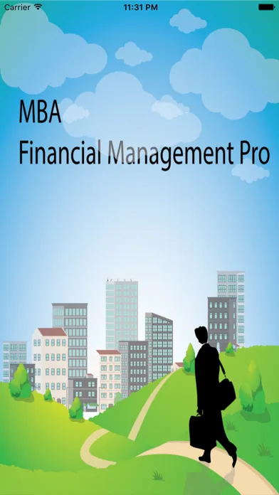 Zrzuty ekranu MBA Financial Management