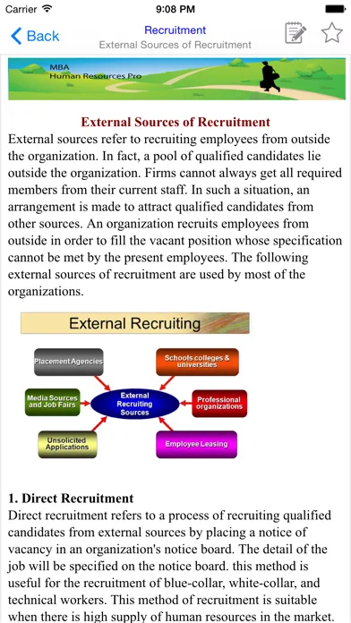 Ảnh chụp màn hình của MBA Human Resources Management