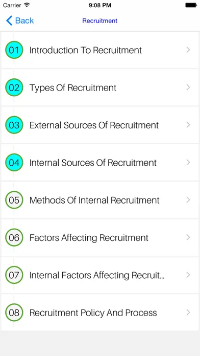 Ảnh chụp màn hình của MBA Human Resources Management