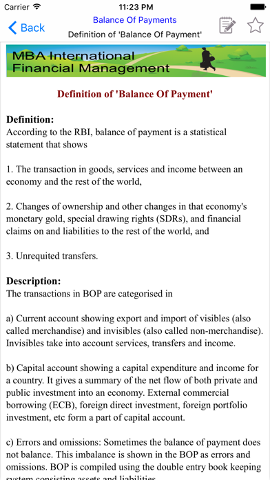 Captures d'écran de MBA IFM