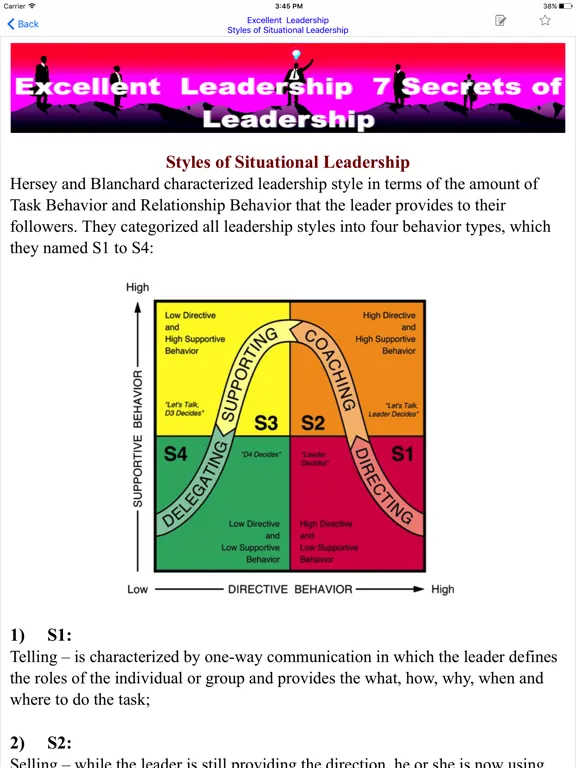 تصاویر Leadership Excellent iPad 
